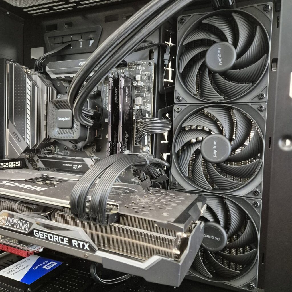 after: overheating gaming PC